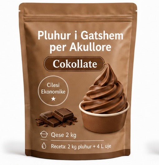 Pluhur per Akullore Soft Cokollate