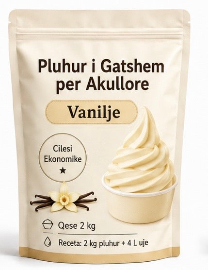 Pluhur per Akullore Soft Vanilje